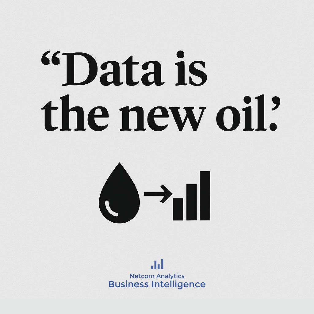 Data is the new oil